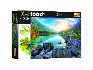 Trefl: Tó puzzle - 1000 darabos + ajándék szortírozó tálca