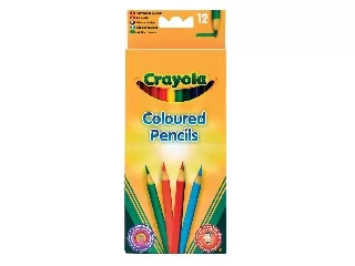 Hosszú színes ceruza, 12 db