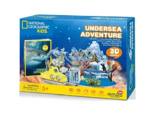 3D puzzle Kaland a tenger alatt 63db-os kirakó