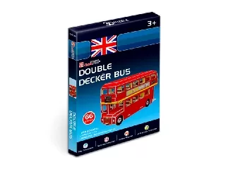 3D puzzle mini Double Decker busz 57 db-os