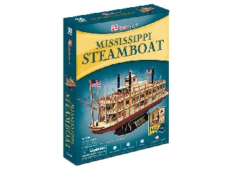 3D puzzle Mississippi Steamboat - gőzőshajó