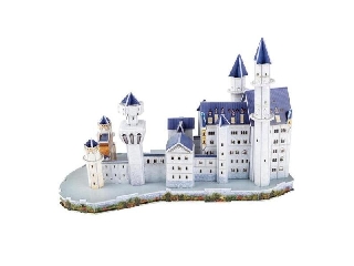 3D puzzle Neuschwanstein kastély, 64 db-os