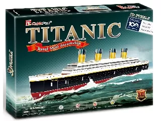 3D puzzle Titanic 35 db-os kirakó