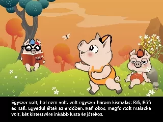 A három kismalac diafilm