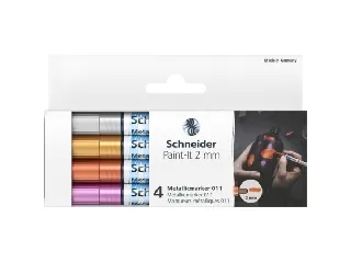 Akril marker készlet, 2 mm, SCHNEIDER 
