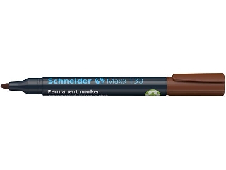 Alkoholos marker, 1-3 mm, kúpos, SCHNEIDER 