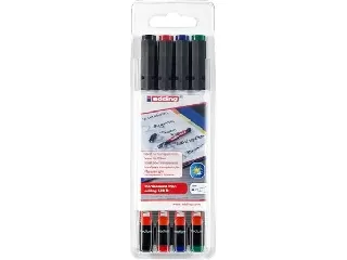Alkoholos marker készlet, OHP, 1 mm, EDDING 