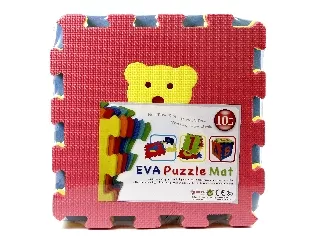 Állatok 10 darabos habszivacs szőnyeg puzzle