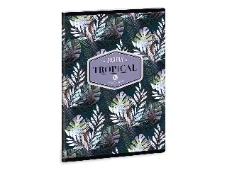 Tropical Palm Leaf füzet vonalas A/5