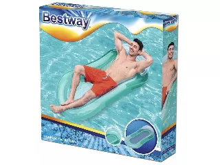 Aqua Lounge fejtámlás hálós matrac türkiz 160cmx84cm