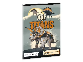 Ars Una Age of the Titans A/5 négyzethálós füzet 27-32