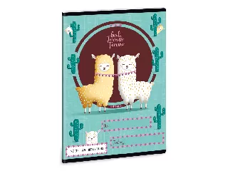 Ars Una Best Friends A/5 kockás füzet 2732