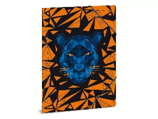 Ars Una Black Panther A/4 gumis dosszié