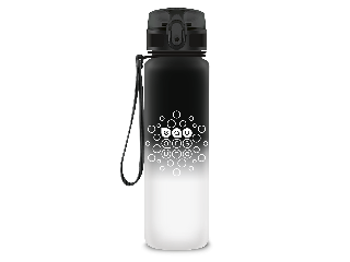 Ars Una BPA-mentes színátmenetes kulacs matt - 600 ml - Black&White