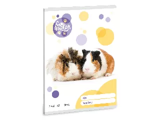 Ars Una Cuki Állatok - Tengerimalac A/5 sima füzet 20-32