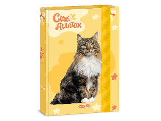 Ars Una Cuki állatok-Norvég erdei macska A/5 füzetbox