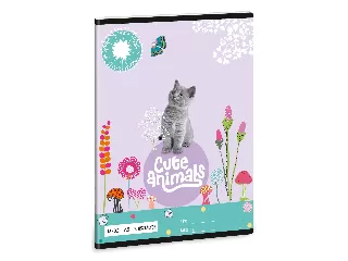 Ars Una Cute Animals-kitten A/5 2. oszt. füzet 16-32