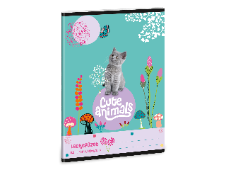 Ars Una Cute Animals-kitten A/5 leckefüzet