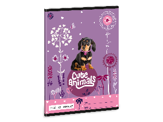 Ars Una Cute Animals-puppy A/5 vonalas füzet 21-32