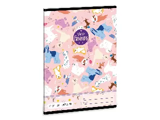 Ars Una Doggy Friends A/5 szótárfüzet 3132