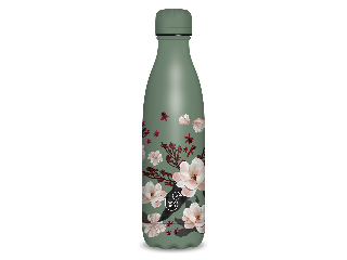 Ars Una duplafalú fémkulacs-500 ml - Flowery pink