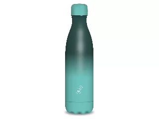 Ars Una duplafalú fémkulacs-500 ml - Light green-Dark green