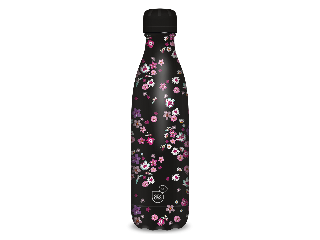 Ars Una duplafalú fémkulacs-500 ml - Pearl Blossom black