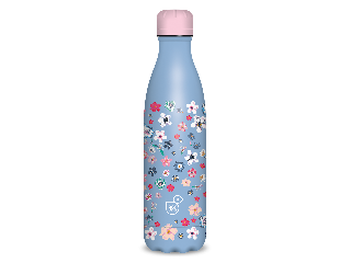 Ars Una duplafalú fémkulacs-500 ml - Pearl Blossom blue