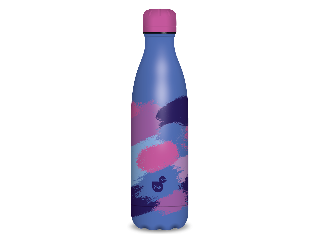 Ars Una duplafalú fémkulacs-500 ml - Spotted blue