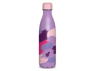 Ars Una duplafalú fémkulacs-500 ml - Spotted purple