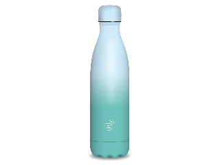 Ars Una duplafalú fémkulacs-500 ml - Turquoise-Light blue