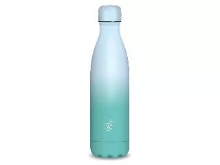 Ars Una duplafalú fémkulacs-500 ml - Turquoise-Light blue