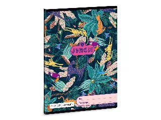 Ars Una Jungle A/5 négyzethálós füzet 2732