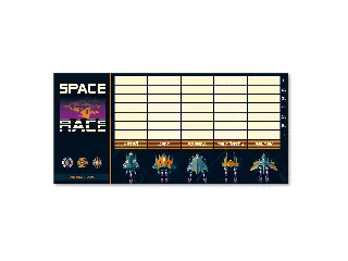 Ars Una Space Race órarend (kétoldalas)