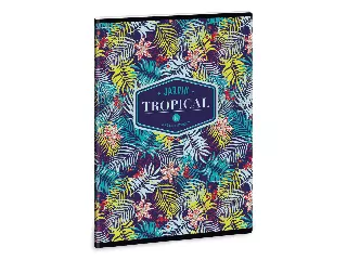 Ars Una Tropical Lily Flower A/5 extra kapcsos füzet-kockás
