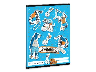 Ars Una Wheelz A/5 négyzethálós füzet 27-32