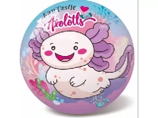 Axolotl mintájú gumilabda – 23 cm
