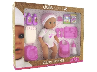 Baby Tinkles baba  kiegészítőkkel