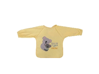 Baby Care hímzett hosszú ujjú előke - Unisex