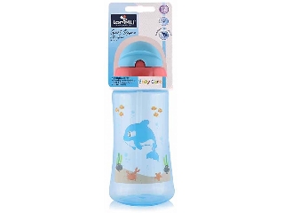 Baby Care Ocean szívószálas sportitató 330 ml - blue