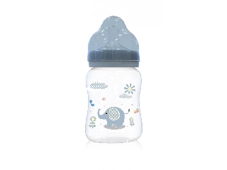 Baby Care széles nyakú cumisüveg 250ml - Moonlight Blue