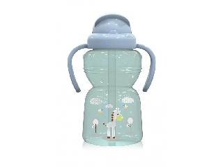 Baby Care szívószálas sportitató 325ml - Mint green