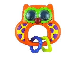 Baby Mix csörgõ bagoly narancssárga