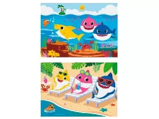 Baby Shark puzzle 2x20 db-os 