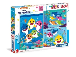 Baby shark puzzle (3x48db)