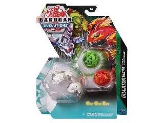 Bakugan Diecast Kezdõcsomag Gillator Ultra,Wrath ,Warrior Whale