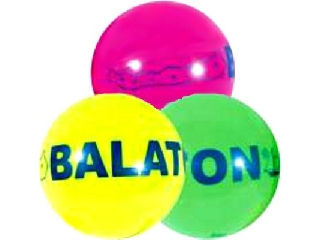 Balaton neon gumilabda - 11 cm, többféle