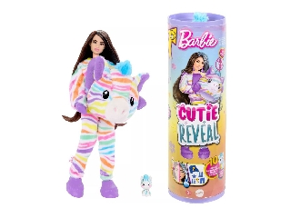 Barbie cutie reveal meglepetés baba - zebra