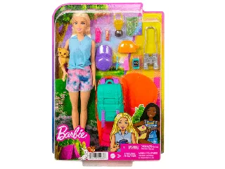 Barbie kempingező Malibu baba