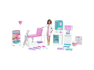 Barbie: Mobilklinika játékszett gyurmával